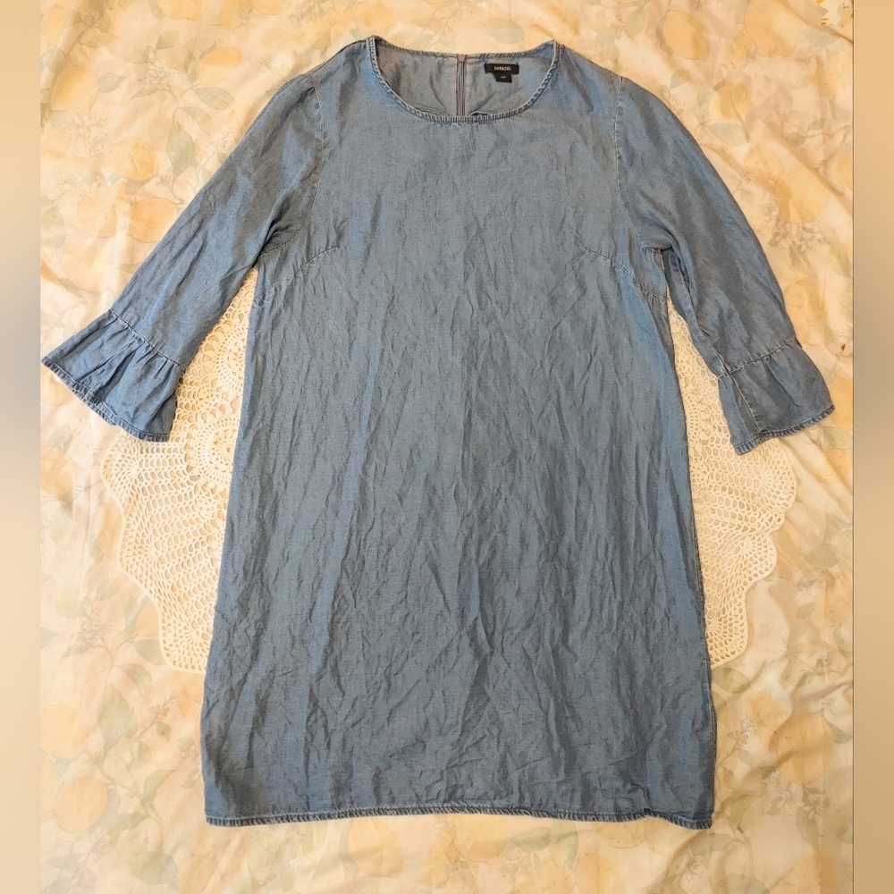 DKR & CO. 100% Lyocell Midi Tunic Dress Size Small